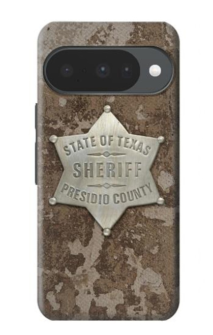 S2868 Texas Presidio County Sheriff Badge Hülle Schutzhülle Taschen für Google Pixel 10, 10 Pro