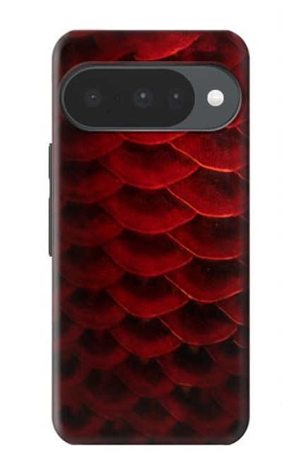 S2879 Red Arowana Fish Scale Hülle Schutzhülle Taschen für Google Pixel 10, 10 Pro