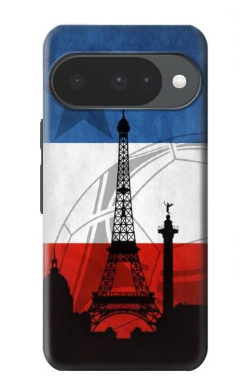S2980 France Football Soccer Hülle Schutzhülle Taschen für Google Pixel 10, 10 Pro
