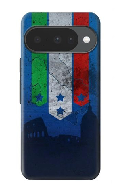 S2983 Italy Football Soccer Hülle Schutzhülle Taschen für Google Pixel 10, 10 Pro
