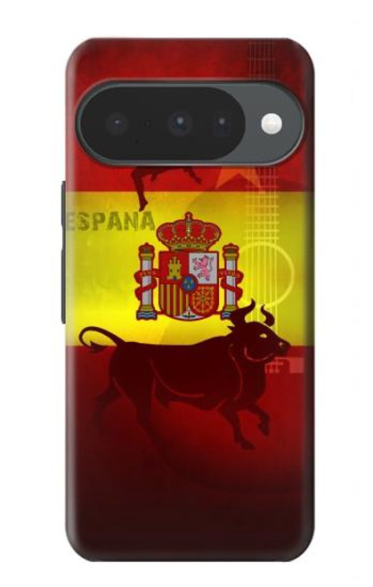 S2984 Spain Football Soccer Hülle Schutzhülle Taschen für Google Pixel 10, 10 Pro