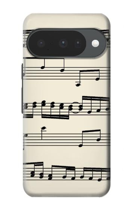 S3082 Music Sheet Hülle Schutzhülle Taschen für Google Pixel 10, 10 Pro