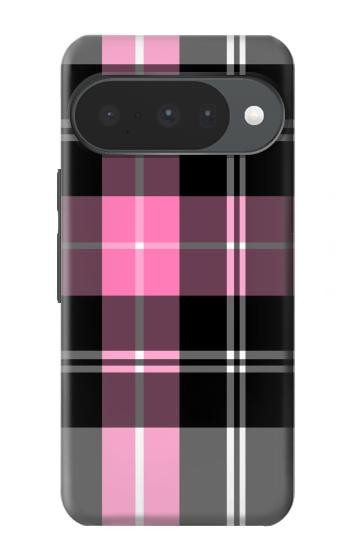 S3091 Pink Plaid Pattern Hülle Schutzhülle Taschen für Google Pixel 10, 10 Pro