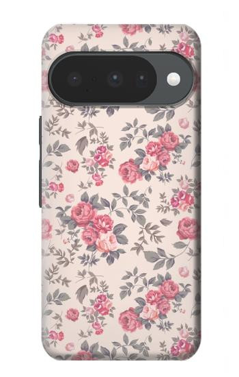 S3095 Vintage Rose Pattern Hülle Schutzhülle Taschen für Google Pixel 10, 10 Pro