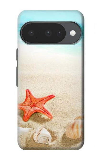 S3212 Sea Shells Starfish Beach Hülle Schutzhülle Taschen für Google Pixel 10, 10 Pro
