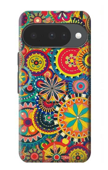 S3272 Colorful Pattern Hülle Schutzhülle Taschen für Google Pixel 10, 10 Pro