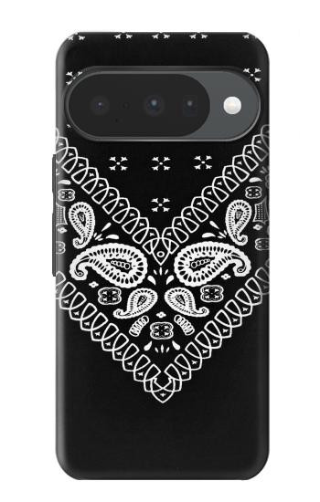 S3363 Bandana Black Pattern Hülle Schutzhülle Taschen für Google Pixel 10, 10 Pro