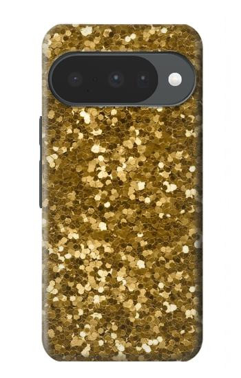 S3388 Gold Glitter Graphic Print Hülle Schutzhülle Taschen für Google Pixel 10, 10 Pro