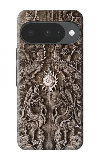 S3395 Dragon Door Hülle Schutzhülle Taschen für Google Pixel 10, 10 Pro