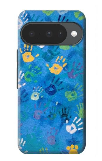 S3403 Hand Print Hülle Schutzhülle Taschen für Google Pixel 10, 10 Pro
