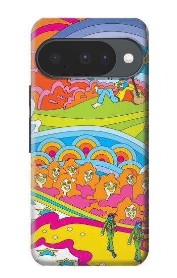 S3407 Hippie Art Hülle Schutzhülle Taschen für Google Pixel 10, 10 Pro
