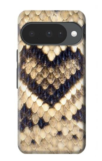 S3417 Diamond Rattle Snake Graphic Print Hülle Schutzhülle Taschen für Google Pixel 10, 10 Pro