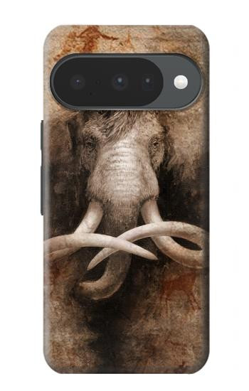 S3427 Mammoth Ancient Cave Art Hülle Schutzhülle Taschen für Google Pixel 10, 10 Pro