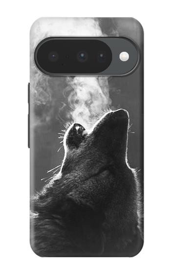 S3505 Wolf Howling Hülle Schutzhülle Taschen für Google Pixel 10, 10 Pro