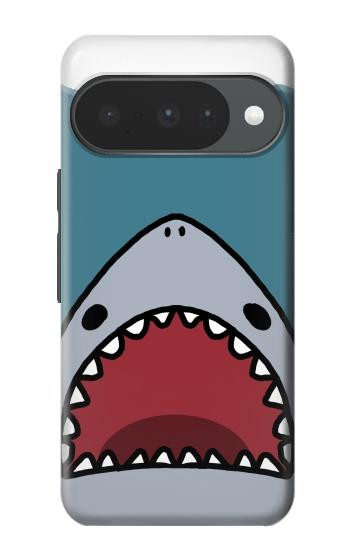 S3825 Cartoon Shark Sea Diving Hülle Schutzhülle Taschen für Google Pixel 10, 10 Pro