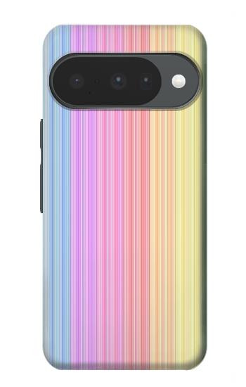 S3849 Colorful Vertical Colors Hülle Schutzhülle Taschen für Google Pixel 10, 10 Pro