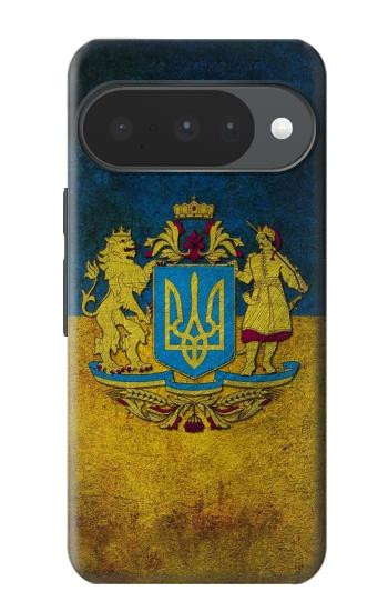 S3858 Ukraine Vintage Flag Hülle Schutzhülle Taschen für Google Pixel 10, 10 Pro