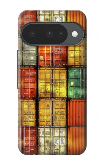 S3861 Colorful Container Block Hülle Schutzhülle Taschen für Google Pixel 10, 10 Pro