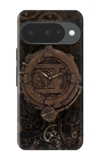 S3902 Steampunk Clock Gear Hülle Schutzhülle Taschen für Google Pixel 10, 10 Pro