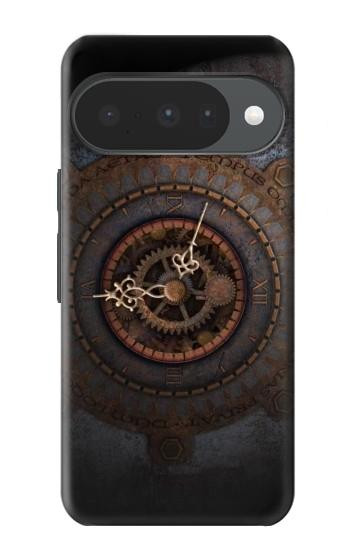 S3908 Vintage Clock Hülle Schutzhülle Taschen für Google Pixel 10, 10 Pro