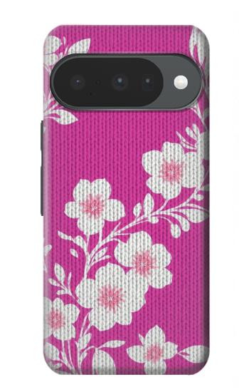 S3924 Cherry Blossom Pink Background Hülle Schutzhülle Taschen für Google Pixel 10, 10 Pro