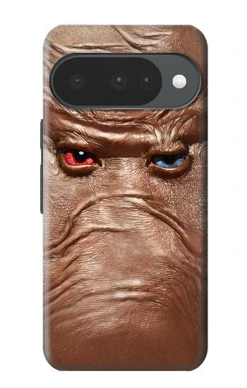 S3940 Leather Mad Face Graphic Paint Hülle Schutzhülle Taschen für Google Pixel 10, 10 Pro