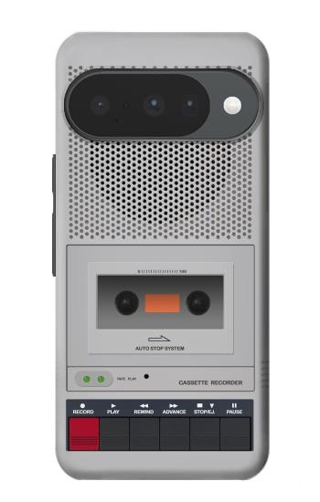 S3953 Vintage Cassette Player Graphic Hülle Schutzhülle Taschen für Google Pixel 10, 10 Pro