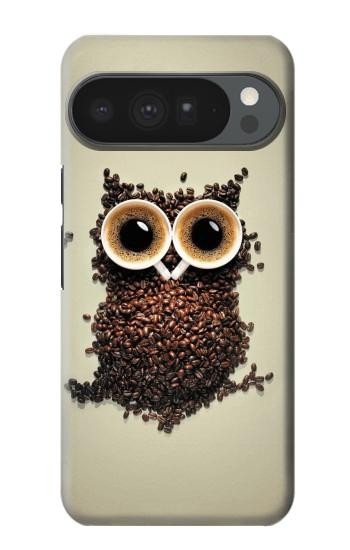 S0360 Coffee Owl Hülle Schutzhülle Taschen für Google Pixel 10 Pro XL
