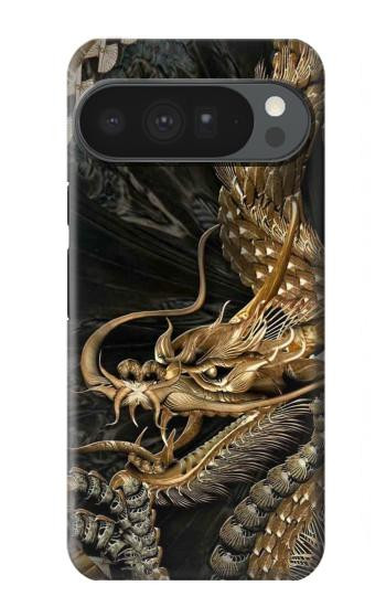 S0426 Gold Dragon Hülle Schutzhülle Taschen für Google Pixel 10 Pro XL