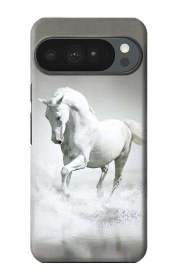 S0932 White Horse Hülle Schutzhülle Taschen für Google Pixel 10 Pro XL
