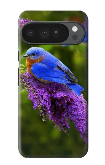 S1565 Bluebird of Happiness Blue Bird Hülle Schutzhülle Taschen für Google Pixel 10 Pro XL