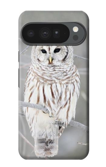 S1566 Snowy Owl White Owl Hülle Schutzhülle Taschen für Google Pixel 10 Pro XL