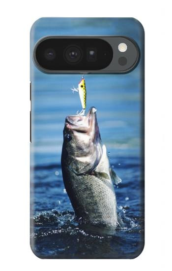 S1594 Bass Fishing Hülle Schutzhülle Taschen für Google Pixel 10 Pro XL
