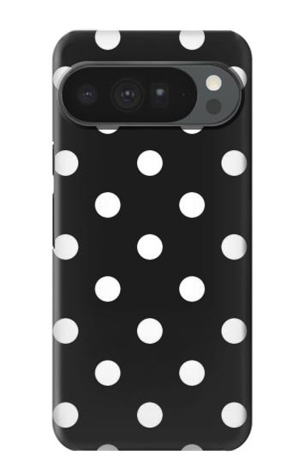 S2299 Black Polka Dots Hülle Schutzhülle Taschen für Google Pixel 10 Pro XL