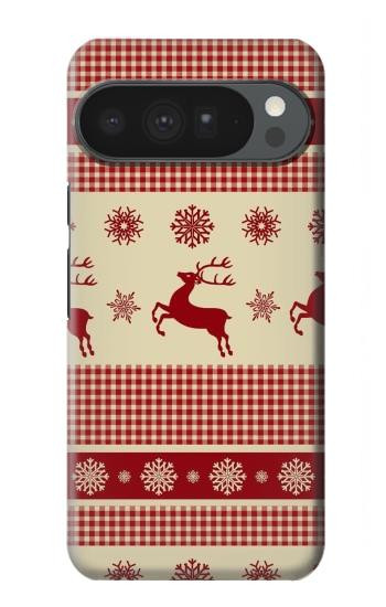 S2310 Christmas Snow Reindeers Hülle Schutzhülle Taschen für Google Pixel 10 Pro XL