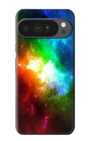 S2312 Colorful Rainbow Space Galaxy Hülle Schutzhülle Taschen für Google Pixel 10 Pro XL