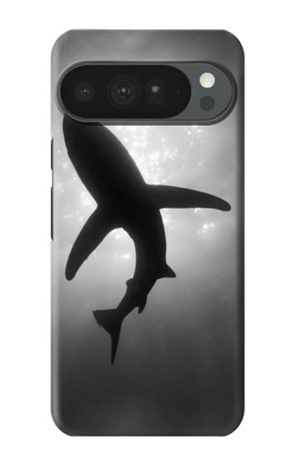 S2367 Shark Monochrome Hülle Schutzhülle Taschen für Google Pixel 10 Pro XL