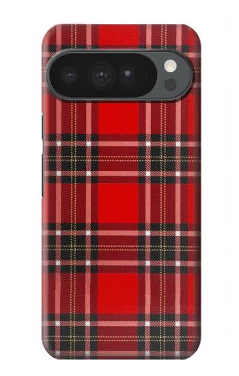 S2374 Tartan Red Pattern Hülle Schutzhülle Taschen für Google Pixel 10 Pro XL