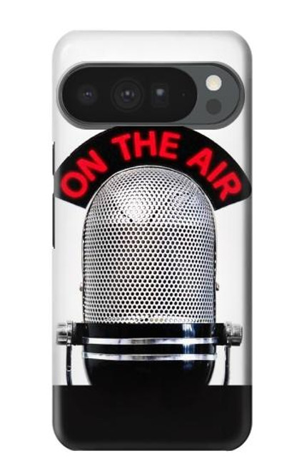 S2381 Vintage Radio Microphone On The Air Hülle Schutzhülle Taschen für Google Pixel 10 Pro XL