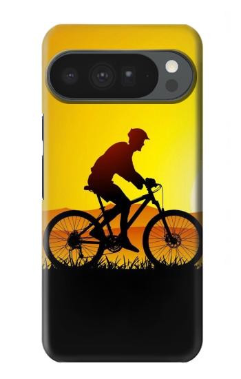 S2385 Bicycle Bike Sunset Hülle Schutzhülle Taschen für Google Pixel 10 Pro XL