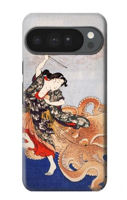 S2496 Japan Art Utagawa Kuniyoshi Tamatori Hülle Schutzhülle Taschen für Google Pixel 10 Pro XL
