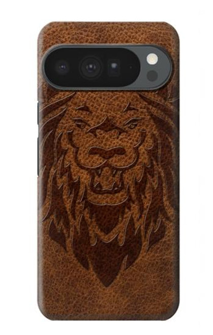 S2529 Leo Zodiac Tattoo Brown Graphic Print Hülle Schutzhülle Taschen für Google Pixel 10 Pro XL