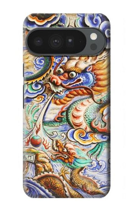 S2584 Traditional Chinese Dragon Art Hülle Schutzhülle Taschen für Google Pixel 10 Pro XL