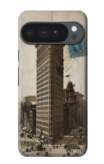 S2832 New York 1903 Flatiron Building Postcard Hülle Schutzhülle Taschen für Google Pixel 10 Pro XL