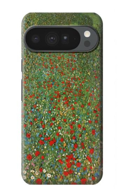 S2872 Gustav Klimt Poppy Field Hülle Schutzhülle Taschen für Google Pixel 10 Pro XL