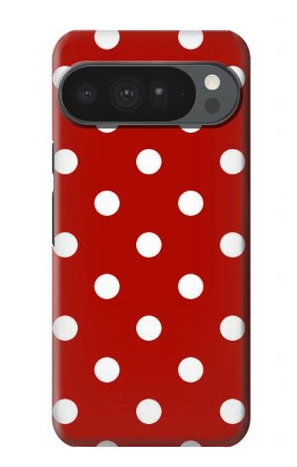 S2951 Red Polka Dots Hülle Schutzhülle Taschen für Google Pixel 10 Pro XL