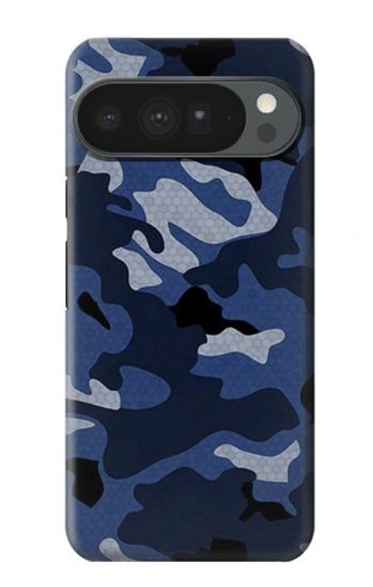 S2959 Navy Blue Camo Camouflage Hülle Schutzhülle Taschen für Google Pixel 10 Pro XL