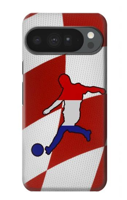 S2993 Croatia Football Soccer Hülle Schutzhülle Taschen für Google Pixel 10 Pro XL