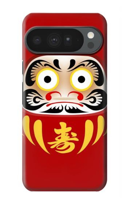 S3045 Japan Good Luck Daruma Doll Hülle Schutzhülle Taschen für Google Pixel 10 Pro XL