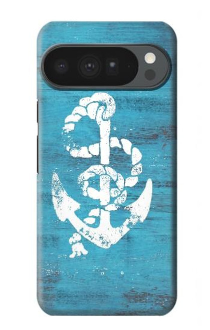 S3053 Marine Anchor Blue Hülle Schutzhülle Taschen für Google Pixel 10 Pro XL